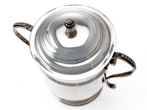 PLAIN BRITANNIA STANDARD SILVER GEORGIAN STYLE CUP - ADDITIONAL PHOTO 1