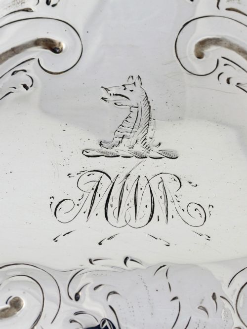 VICTORIAN BALUSTER SHAPED FOUR PIECE SILVER TEA COFFEE SERVICE - ADDITIONAL PHOTO 5