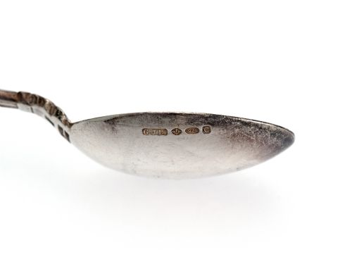SET OF SIX BOXED GEORG JENSEN SILVER TEA SPOONS - ADDITIONAL PHOTO 4