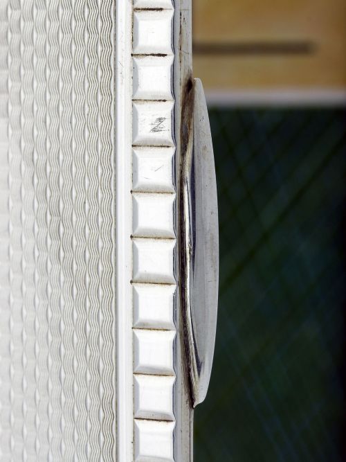 ART DECO STYLE DOUBLE STANDING SILVER PHOTO OR PICTURE FRAME - ADDITIONAL PHOTO 6