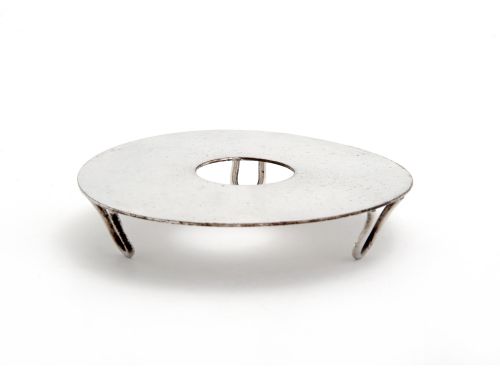 MAPPIN BROS SILVER PLATE AND SPIRAL GLASS ICE PAIL - ADDITIONAL PHOTO 2