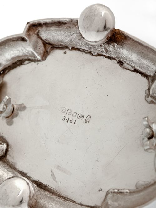 SILVER PLATED INK STAND FEATURING TWO BACK TO BACK CAMELS - ADDITIONAL PHOTO 8