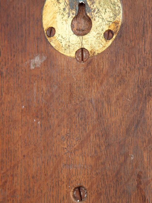 BRONZE BEAR HEAD WALL MOUNTED GONG WITH A CIRCULAR BRASS GONG - ADDITIONAL PHOTO 5