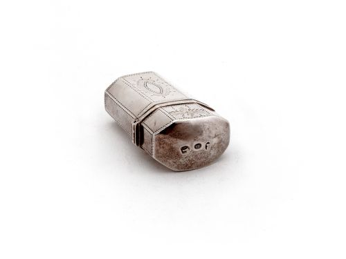 GEORGE III SILVER ETUI BY SAMUEL PEMBERTON - ADDITIONAL PHOTO 2