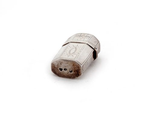 GEORGE III SILVER ETUI BY SAMUEL PEMBERTON - ADDITIONAL PHOTO 3