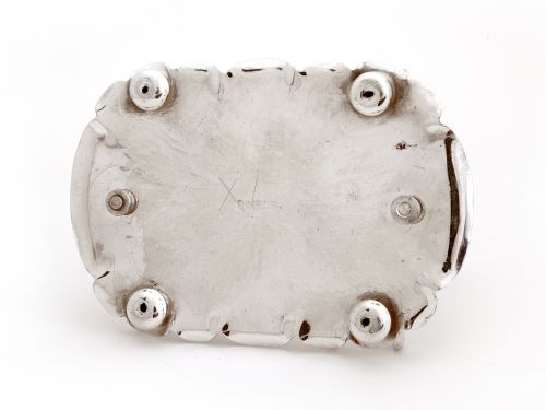 LATE VICTORIAN SILVER PLATED GOLF THEMED TOAST RACK - ADDITIONAL PHOTO 3