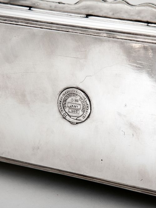 ELKINGTON CO MASON SILVER PLATE BOX - ADDITIONAL PHOTO 7