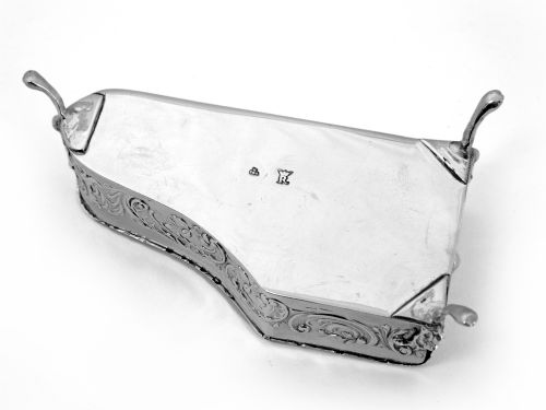 SILVER MATCH STRIKER IN THE SHAPE OF A GRAND PIANO - ADDITIONAL PHOTO 9