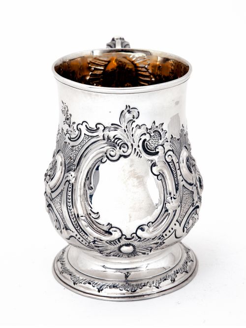 GEORGE III NEWCASTLE SILVER PINT MUG - ADDITIONAL PHOTO 1