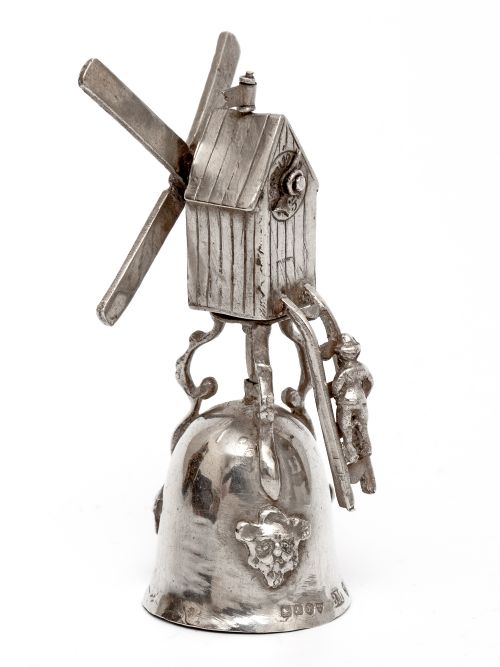 DUTCH SILVER BERTHOLD MULLER WINDMILL WAGER CUP - ADDITIONAL PHOTO 2