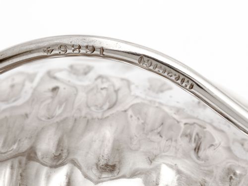 HUKIN HEATH SILVER PLATED GRAPE STAND WITH ACORN AND OAK LEAF DECORATION - ADDITIONAL PHOTO 5