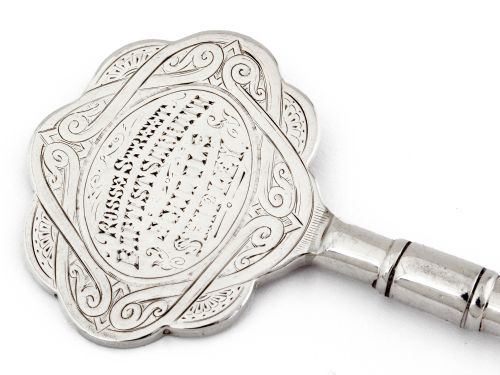 ANTIQUE SILVER BOXED PRESENTATION KEY - ADDITIONAL PHOTO 3