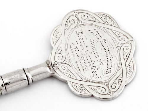 ANTIQUE SILVER BOXED PRESENTATION KEY - ADDITIONAL PHOTO 4