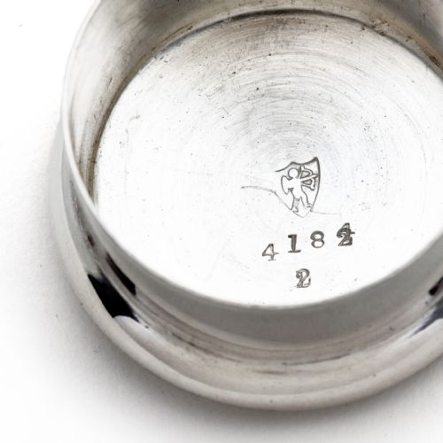 LARGE SILVER PLATE AND CUT GLASS COCKTAIL SHAKER - ADDITIONAL PHOTO 2