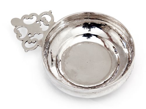 BRITANNIA STANDARD SILVER BLEEDING BOWL RETAILED BY TESSIER - ADDITIONAL PHOTO 1
