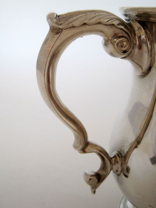 GOOD QUALITY LATE VICTORIAN SILVER PINT MUG - ADDITIONAL PHOTO 3