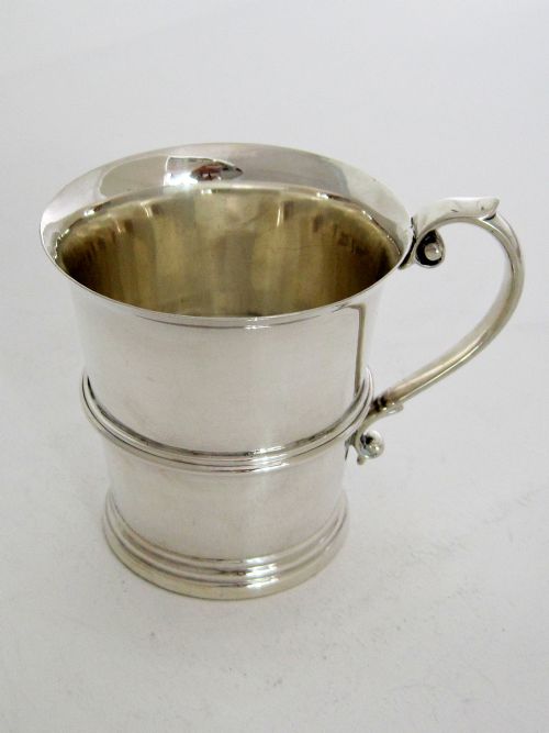 STYLISH ASPREY SILVER CHRISTENING MUG - ADDITIONAL PHOTO 4
