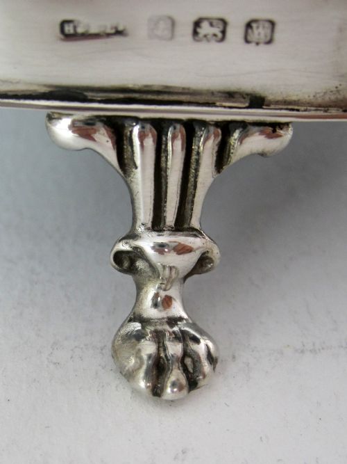 UNUSUAL LARGE OCTAGONAL SILVER JEWELLERY OR CASKET BOX - ADDITIONAL PHOTO 4