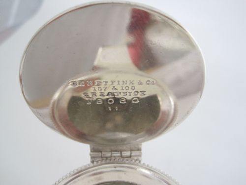 VICTORIAN BENETFINK CO SILVER PLATED CLARET JUG - ADDITIONAL PHOTO 3
