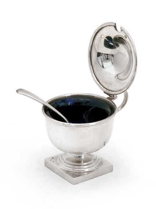 BOXED FOUR PIECE SILVER CONDIMENT SET - ADDITIONAL PHOTO 3