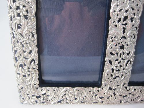 UNUSUAL LATE VICTORIAN DOUBLE PHOTO PICTURE FRAME - ADDITIONAL PHOTO 2