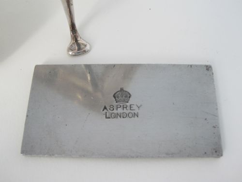 ASPREY CO SILVER PLATED RECTANGULAR TOAST RACK - ADDITIONAL PHOTO 3