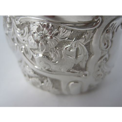 SMALL SILVER VICTORIAN CHRISTENING BOWL - ADDITIONAL PHOTO 3