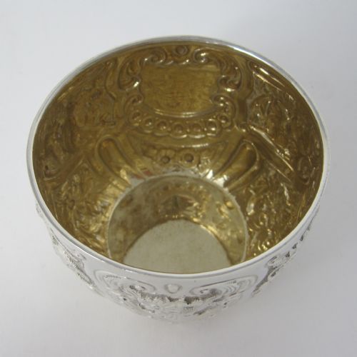 SMALL SILVER VICTORIAN CHRISTENING BOWL - ADDITIONAL PHOTO 6
