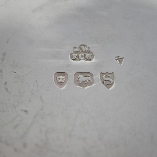 SMALL SILVER VICTORIAN CHRISTENING BOWL - ADDITIONAL PHOTO 7