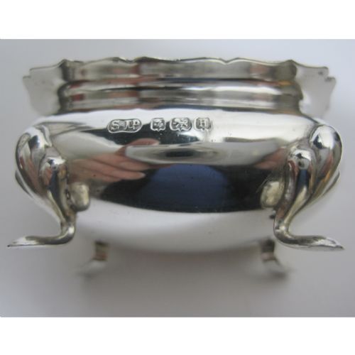 CHARMING 10 PIECE SILVER CONDIMENT SET - ADDITIONAL PHOTO 5