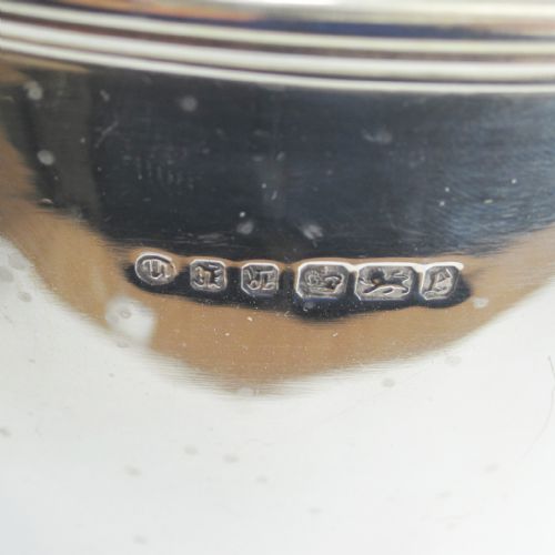 LARGE VICTORIAN SILVER GOBLET TROPHY CUP WITH FLORAL AND SCROLL EMBOSSING - ADDITIONAL PHOTO 6