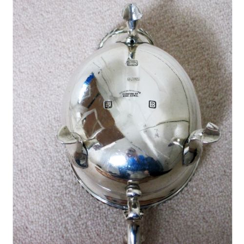 SILVER GEORGE III STYLE SAUCE BOAT - ADDITIONAL PHOTO 6