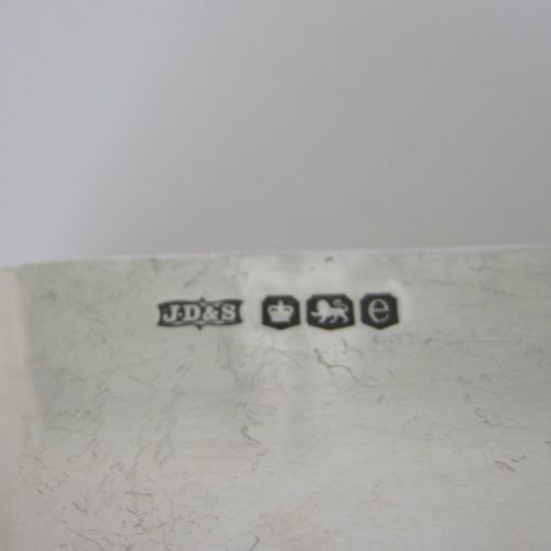 SILVER AND CROCODILE SKIN HIP FLASK BY JAMES DIXON SON - ADDITIONAL PHOTO 4