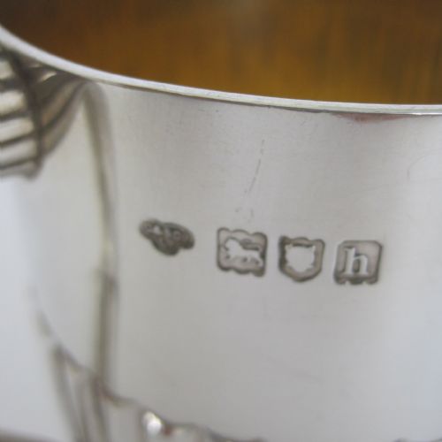 EDWARDIAN GOLDSMITHS SILVERSMITH SILVER CHILDS MUG - ADDITIONAL PHOTO 1