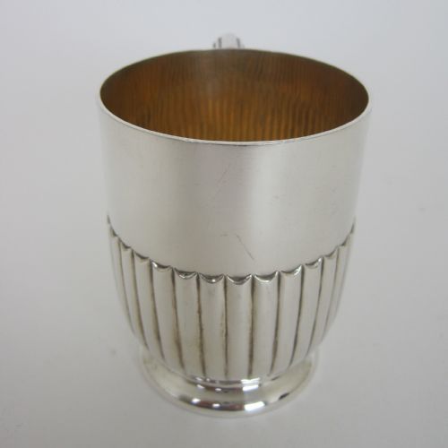 EDWARDIAN GOLDSMITHS SILVERSMITH SILVER CHILDS MUG - ADDITIONAL PHOTO 3
