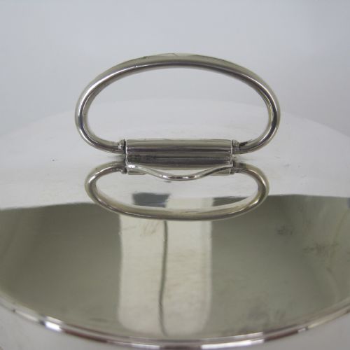 SMART VICTORIAN HARDY BROTHERS LOCKING CANISTER BISCUIT BOX - ADDITIONAL PHOTO 3