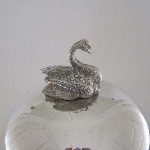 VICTORIAN WILLIAM HUTTON AND SON SILVER PLATED EGG CODDLER - ADDITIONAL PHOTO 2