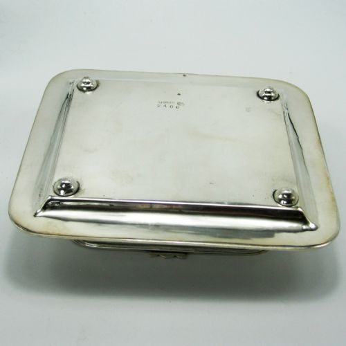 VICTORIAN SILVER PLATED BUTTER OR PRESERVE DISH WITH GLASS LINER - ADDITIONAL PHOTO 5