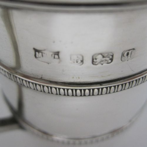 MAPPIN WEBB SILVER CHILDS CHRISTENING MUG - ADDITIONAL PHOTO 2