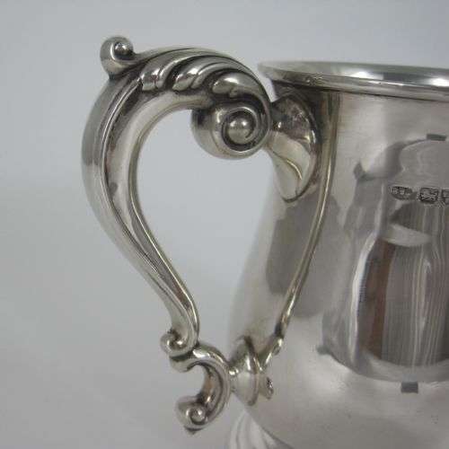 EDWARDIAN CHESTER SILVER PINT SIZE MUG - ADDITIONAL PHOTO 1