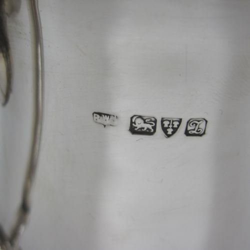 EDWARDIAN CHESTER SILVER PINT SIZE MUG - ADDITIONAL PHOTO 4