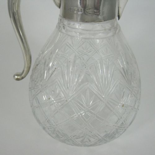 JOHN GRINSELL SON SILVER MOUNTED CLARET JUG - ADDITIONAL PHOTO 1