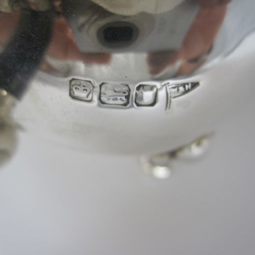 EDWARDIAN SILVER BACHELOR STYLE SILVER TEAPOT - ADDITIONAL PHOTO 3