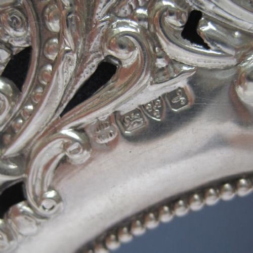 UNUSUAL STAR SHAPED DESIGN LATE VICTORIAN SILVER PHOTO FRAME - ADDITIONAL PHOTO 5