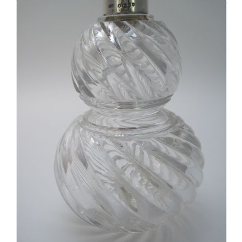 UNUSUAL DESIGN VICTORIAN SAMPSON MORDAN CO SILVER PERFUME BOTTLE - ADDITIONAL PHOTO 1