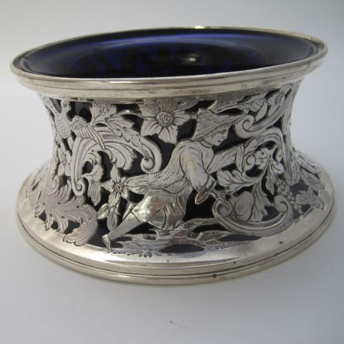 NATHAN HAYES LATE VICTORIAN CHESTER SILVER POTATO OR DISH RING - ADDITIONAL PHOTO 1