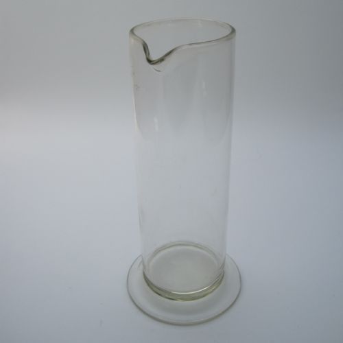 UNUSUAL JAMES DIXON SON GLASS AND SILVER PLATE COCKTAIL SHAKER - ADDITIONAL PHOTO 2