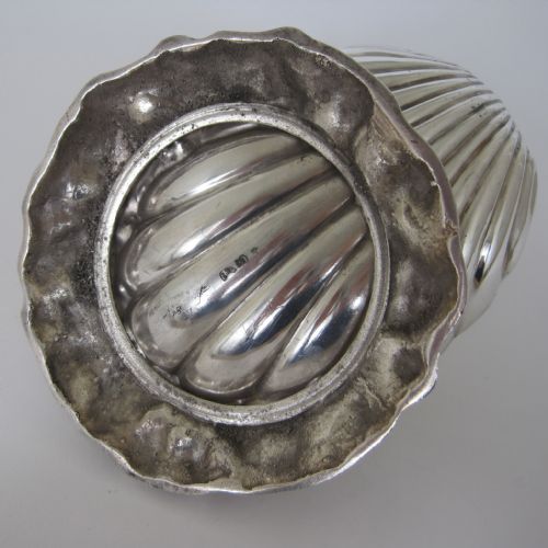 VICTORIAN CLAM SHAPE SILVER PLATED SPOON WARMER - ADDITIONAL PHOTO 4