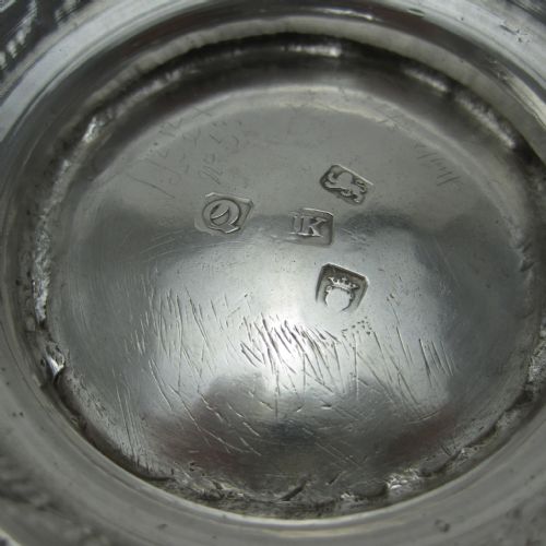 GOOD QUALITY GEORGE III SILVER PINT MUG - ADDITIONAL PHOTO 4