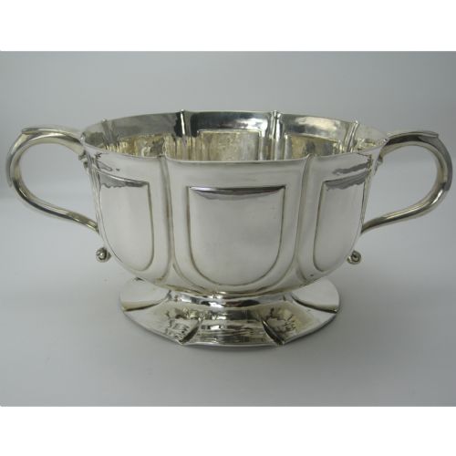william comyns silver trophy or rose bowl - CATEGORY: ANTIQUE SILVER - DATED 1900